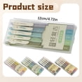 thumbnail image 2 of Retractable Gel Pens Quick Dry Vintage Ink Color Fine Point 0.5mm for Adult Coloring/Bullet Journal/Planner/Doodling/Noting 5-Pack, 2 of 6