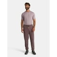 thumbnail image 2 of Athletic Works Men's and Big Men's Waffle Knit Joggers Pants, 30" Inseam, Size S-3XL, 2 of 6