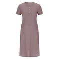 thumbnail image 4 of Robe d'Été Décontractée à Œillets pour Femmes, Robe Maxi Brodée Boho, Robe Longue Plissée, Vêtements Tendance pour Vacances à la Plage 2025, 4 of 6