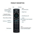 thumbnail image 4 of Cambiar Control remoto por voz con luz de fondo Air Mouse compatible con Bluetooth 2.4G para Android, 4 of 8