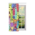 thumbnail image 2 of MKHERT Cute Doodle Cat Window Curtain Living Room,Bedroom Window Drapes 52x84 inch, 2 of 3