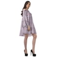thumbnail image 2 of Moomaya Robe de Plage à Épaules Dénudées pour Femmes Rose Pâle2 Robe de Vacances en Coton avec Manches Évasées - I2, 2 of 5
