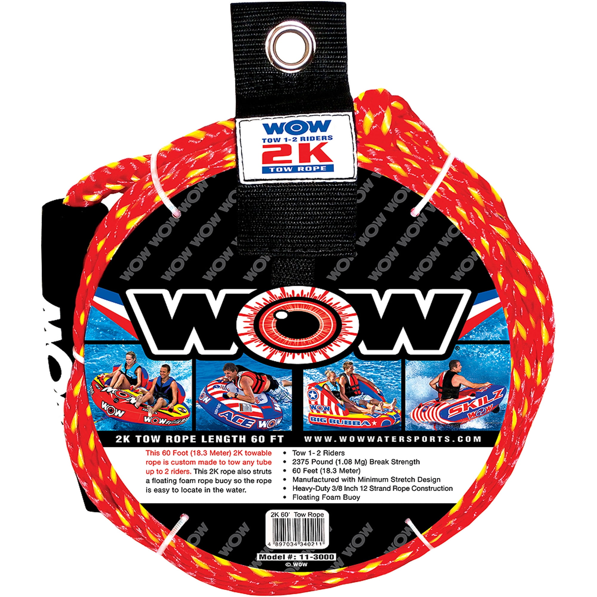 WOW 2K 60' Tow Rope by Generic