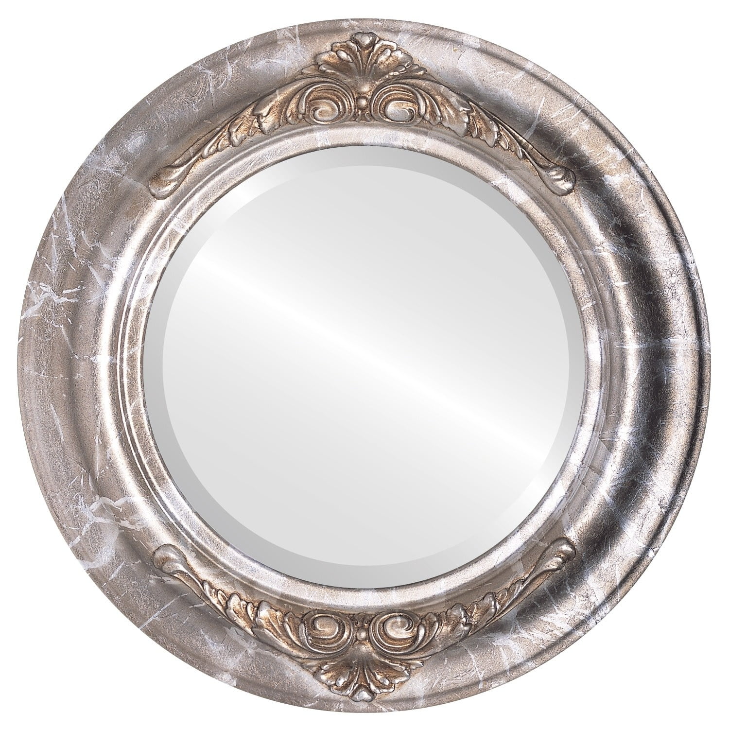 The Oval and Round Mirror Store Winchester Framed Round Mirror in