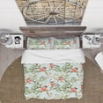 thumbnail image 2 of Designart 'Little Bird with Red Chest on Pine Branch' Abstract Duvet Cover Set, 2 of 4
