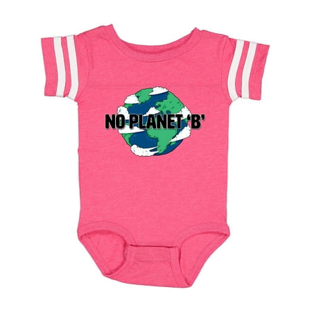 

Inktastic No Planet B with Cartoon Earth Gift Baby Boy or Baby Girl Bodysuit