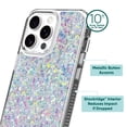 thumbnail image 3 of onn. Phone Case for iPhone 15 Pro – Iridescent Glitter Fleck, 3 of 6