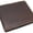 RHU Brown, variant on MARSHAL Personalized Date Men's RFID Blocking Genuine Leather Bifold Multi-Card Center Flap Wallet RHU Brown