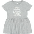 thumbnail image 3 of Inktastic Mommy and Daddy Little Valentine Girls Baby Dress, 3 of 5