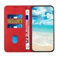 thumbnail image 5 of Allytech Wallet Case for iPhone 15 Pro with Card Cash Slots & Kickstand, Luxury PU Leather Soft TPU Inner Shockproof Anti-Fall Magnetic Closure Slim Case for iPhone 15 Pro, Red, 5 of 9