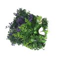 thumbnail image 4 of simhoa 25x25cm Simulation Grass Greenery Wall Panel Decor Realistic Wall Decoration for Terrace, Bathroom Multifunctional Accessory Style B, 4 of 8
