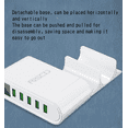thumbnail image 3 of Desktop USB multi-port charger vertical 5V4A smart digital, 3 of 6