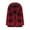 Red, variant on VISALY Fleece Checkered Jacket for Women Winter Warm Button Down Lapel Fashion Coat Casual Lightweight Soft Outerwear Fuzzy Plaid Winter Coats Blackish Green L