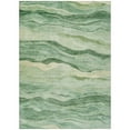 thumbnail image 2 of Addison Rugs Chantille Indoor/Outdoor Transitional Stripes Green Washable Rectangle Rug, 5' x 7'6", 2 of 6