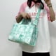 thumbnail image 4 of Bolso De Hombro Bolso Bolsos de hombro de lona Casual Tie Dyeing Crossbody Tote Letter para fiesta (verde), 4 of 8