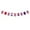 D_22, variant on Pack Of 11 Piece Independence Day Pull Flag Banner, Red White Blue Star Bunting Garland Decoration, Patriotic Holiday Venue Wall Hanging Decor For Indoor Outdoor Party Events For