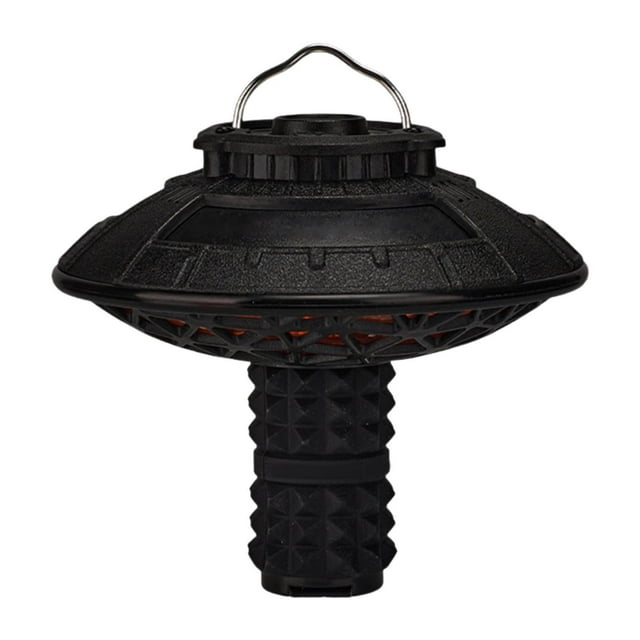 Sala de lámpara de luz de tienda, protector de cubierta de linterna colgante de jardín, sombra de campamento impermeable de servicio pesado, pantalla Negro