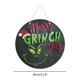 thumbnail image 2 of Letrero Navideño para Puerta de Bienvenida de Madera Verde para Puerta Delantera Pared Porche Decoración Interior y Exterior Decoraciones para Fiestas 30cm, 2 of 8