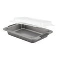 thumbnail image 3 of Anolon Advanced Bakeware Nonstick Cake Pan with Lid, 9-Inch x 13-Inch, Gray with Silicone Grips, 3 of 9