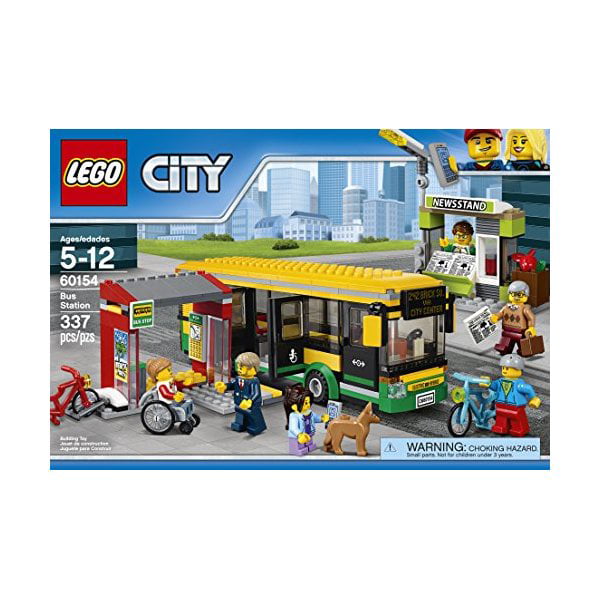 City Town Bus Station 60154 Building Kit - Walmart.com