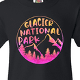 thumbnail image 4 of Inktastic Glacier National Park Montana Pink Mountains Youth T-Shirt, 4 of 5