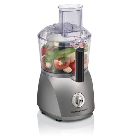 Hamilton Beach 10 Cup Food Processor & Vegetable Chopper with 6 Functions to Chop  Puree  Shred  Slice and Crinkle Cut  70671