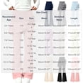 thumbnail image 3 of hotojiny Girl Flare Legging with Skirt Kids Cute Workout Yoga Pants Side Drawstring Bell Bottoms High Waisted Skirted Pant(Pink,9-10 Years), 3 of 9