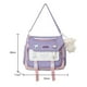 thumbnail image 4 of Bolso de mensajero Ndcxsfigh Kawaii grande púrpura para Estudiante, 4 of 8