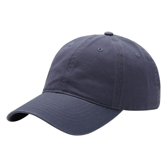 Yuanlong Unisex Baseball Cap Curved Brim Adjustable Design Cap Solid Color All Season Basic Outdoor Activities Headwear