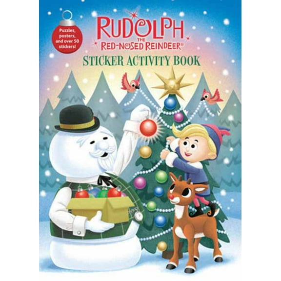 Rudolph the Red-Nosed Reindeer Sticker Activity Book (Paperback)