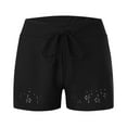 Womens Swim Pants Swim Shorts With Pockets High Waisted Board Swimsuit