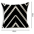 thumbnail image 5 of sunsanly Modern Abstract Geometric Pillowcase Cushion Cover Soft Wear Resistant Non-Fading Square Cushion Cover Ornament, 5 of 7