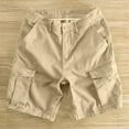 thumbnail image 6 of Havenre Men's Cargo Shorts Lightweight Relaxed Fit Cotton Casual Shorts Stretch Outdoor Hiking Work Short with Multi Pockets Khaki XXL, 6 of 6