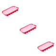 thumbnail image 1 of Kearding Molde de silicona para salchichas, 6 cavidades, molde antiadherente para sartén de chocolate para dulces de hielo, para hornear, rojo Type1 NO1, 1 of 6