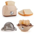 thumbnail image 3 of Simulation Puzzle Kitchen Set Washing Machine Egg Steamer Water Dispenser Play House Creative Kitchen Appliances Toys, 3 of 7
