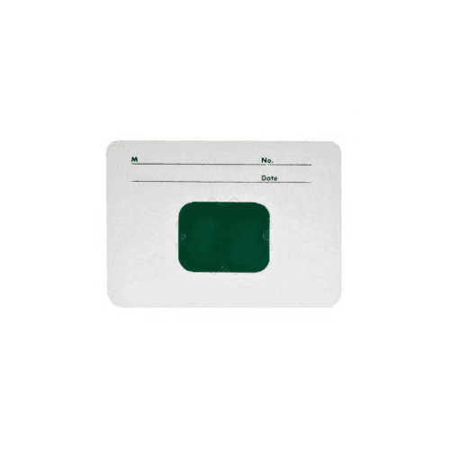 Flow X-Ray 25219 Klear-Vue X-Ray Film Mounts Size 2 #8H Horizontal 100/Pk