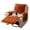 Coffee-2, variant on CJC Plush Recliner Chair Cover, Lazy Boy Chair Cover, Soft Washable Recliner Cover with Anti-Slip Elastic Straps, Pet-Friendly & Machine Washable, Gray
