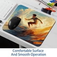 thumbnail image 6 of Surf Mousepad 8.3x9.8 Inch Square Non-Slip Rubber Bottom Printed Desk Mat - Suitable for Office and Gaming, 6 of 6