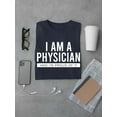 thumbnail image 3 of Proud Of Being A Physician T-Shirt Women -Image by Shutterstock, Female Small, 3 of 4
