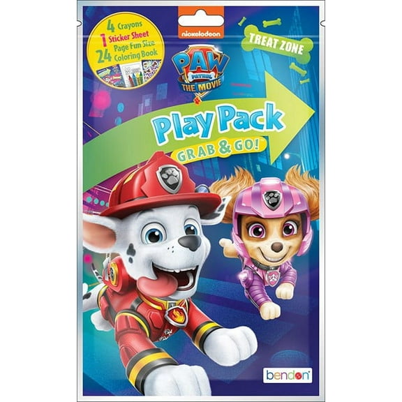 Bendon: PAW PATROL Grab & Go Play Pack, Book 1