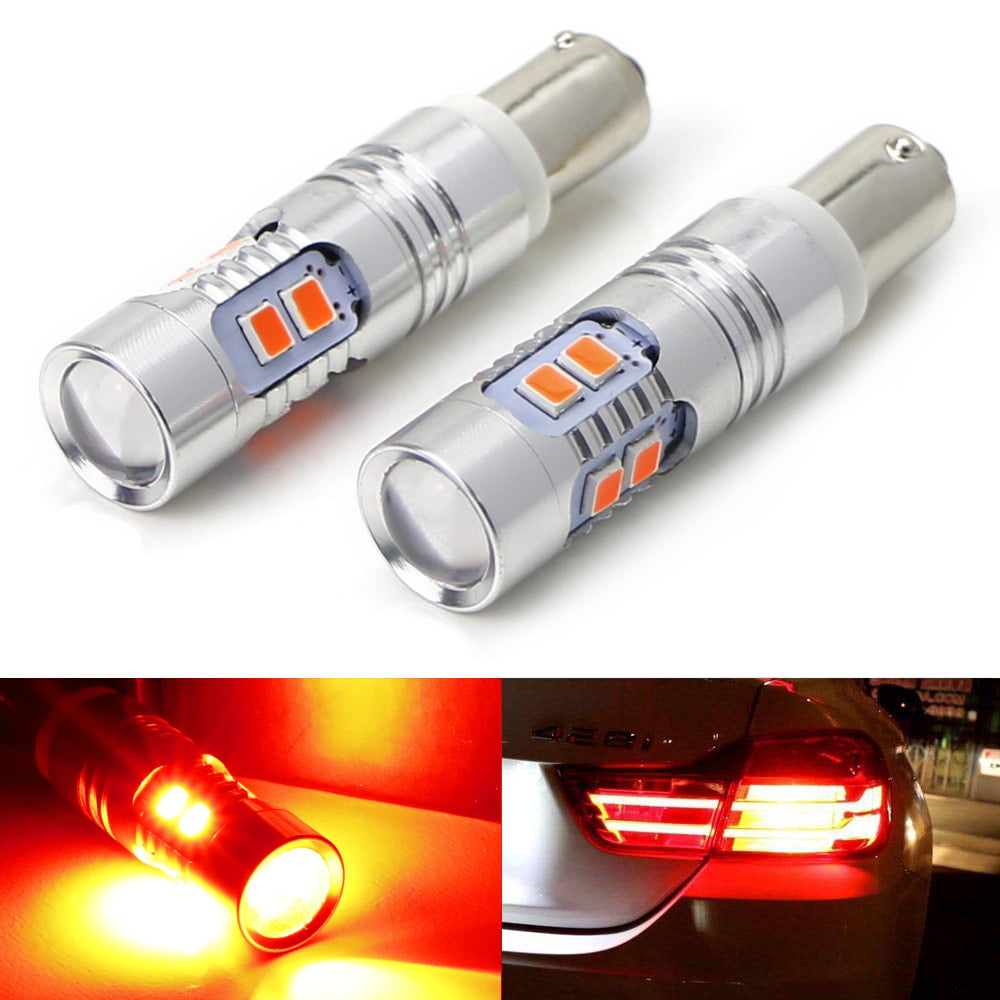 1156 Red Projector Lens LED Brake Stop Light Bulb For BMW 1 2 3 5 7 X1 X2 X3 X4