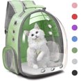 thumbnail image 1 of Pet Cat Dog Backpack Great Puppy Carrier Bags Space Capsule Green, 1 of 1