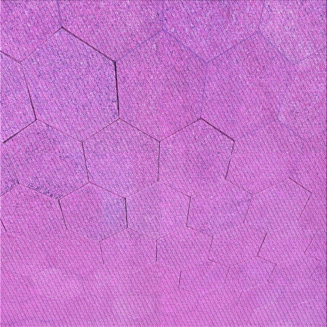 Ahgly Company Tapis d'Intérieur Lavable en Machine Carré Violet Transitionnel, 7 Pieds Carré