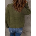 thumbnail image 2 of HOTAPEI Sweaters for Women 1/4 Zip Pullover Sweaters Long Sleeve Knitted Sweater Tops Winter Sweaters, 2 of 6