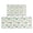 Whale Starfish Fish, variant on Kitchen Mats Set Of 2, Anti-Fatigue Cushioned Non-Slip Comfort Rugs for Kitchen and Office,Whale Color Block Light Blue Pattern
