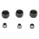 thumbnail image 1 of Uadme Adaptador de Pinza de enrutador de 6 uds, Juego de Juego de Acero al Carbono de 6mm 6,35mm 8mm con Tuerca para Recortadora, Buena Mano de Obra, 1 of 8