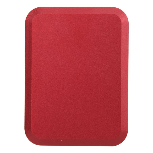 1 Uds. Placa lijadora portátil para herramienta de reparación de puntas de taco de billar, accesorio rojo