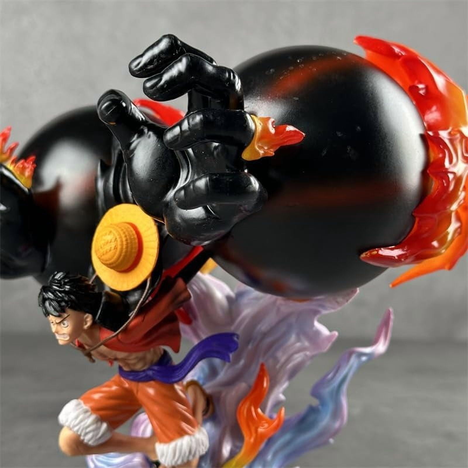 Luffy Action Figure Double Fist Third Gear Monkey·D·Luffy Figures 20CM/7.9inch PVC Character Anime Figures Statue Collection Decoration Gift
