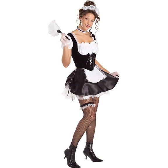 French Maid Adult Costume - Small