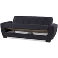 thumbnail image 3 of Ottomanson Origins Air Convertible Sofa Bed with Storage 74", Dark Blue Polyester, 3 of 12